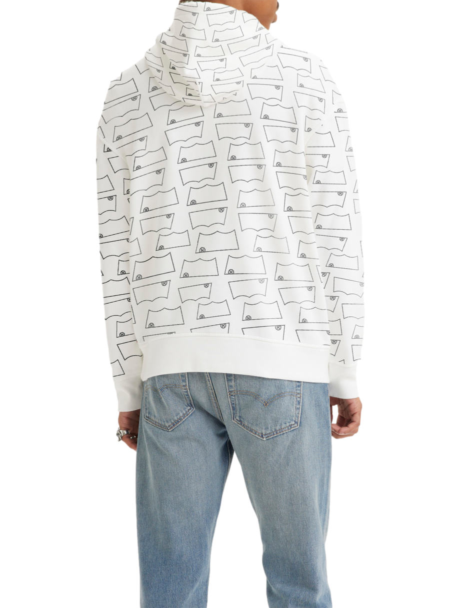 Foto 5 pulgar | Sudadera Levi's Blanca para Hombre