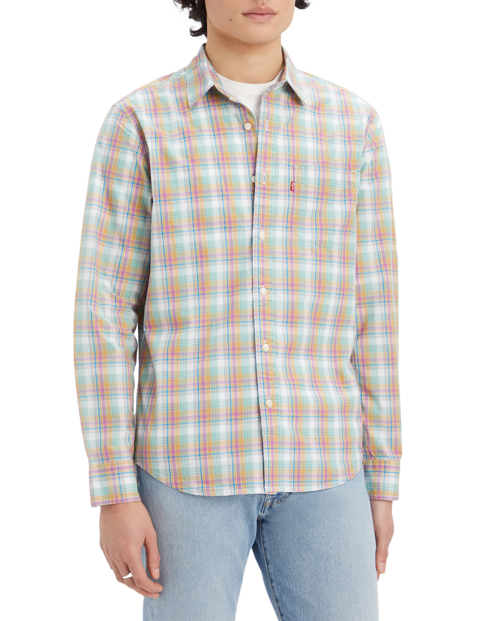 Foto 2 pulgar | Camisa Levi's Sunset para Hombre