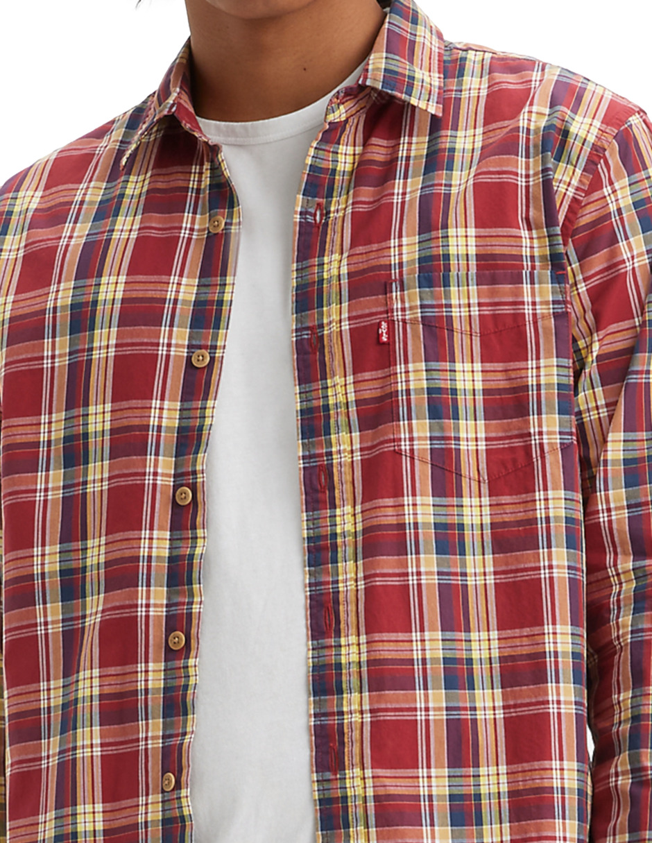 Foto 3 pulgar | Camisa Levi's Sunset Pocket para Hombre