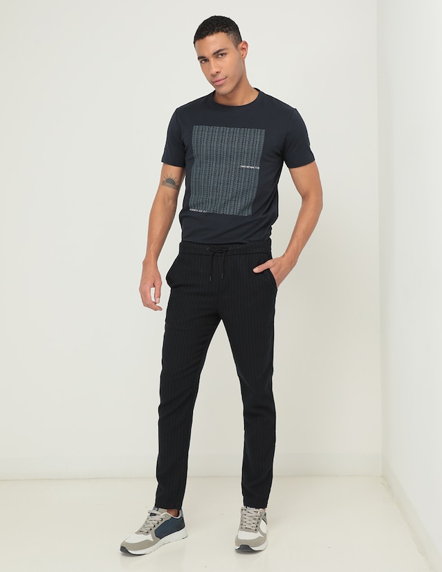 Foto 4 pulgar | Playera Kenneth Cole Cuello Redondo Para Hombre