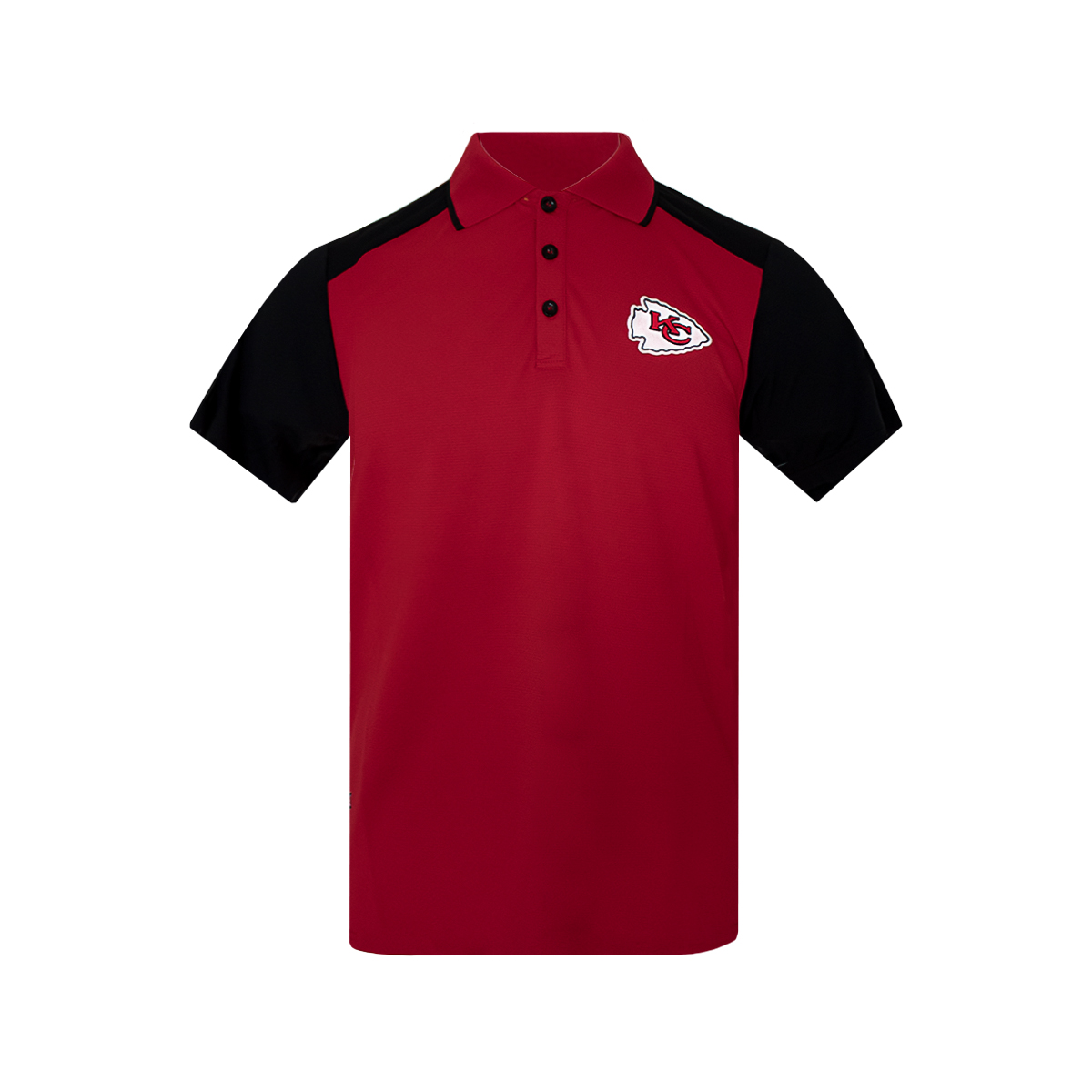 Foto 2 pulgar | Playera Deportiva NFL Roja Tipo Polo Kansas City Chiefs para Caballero
