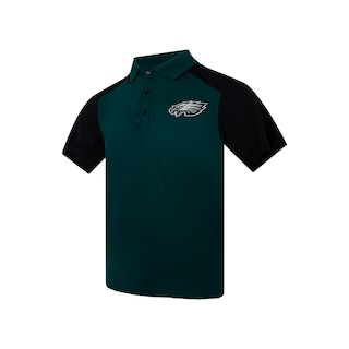 Foto 3 | Playera Deportiva NFL Verde Tipo Polo Philadelphia Eagles para Caballero
