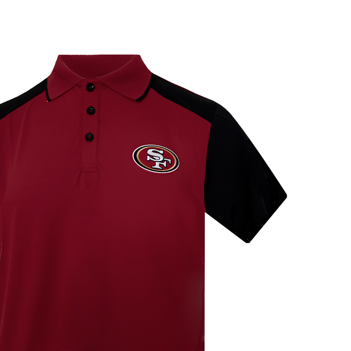 Foto 3 pulgar | Playera Deportiva NFL Vino Tipo Polo San Francisco 49s para Caballero