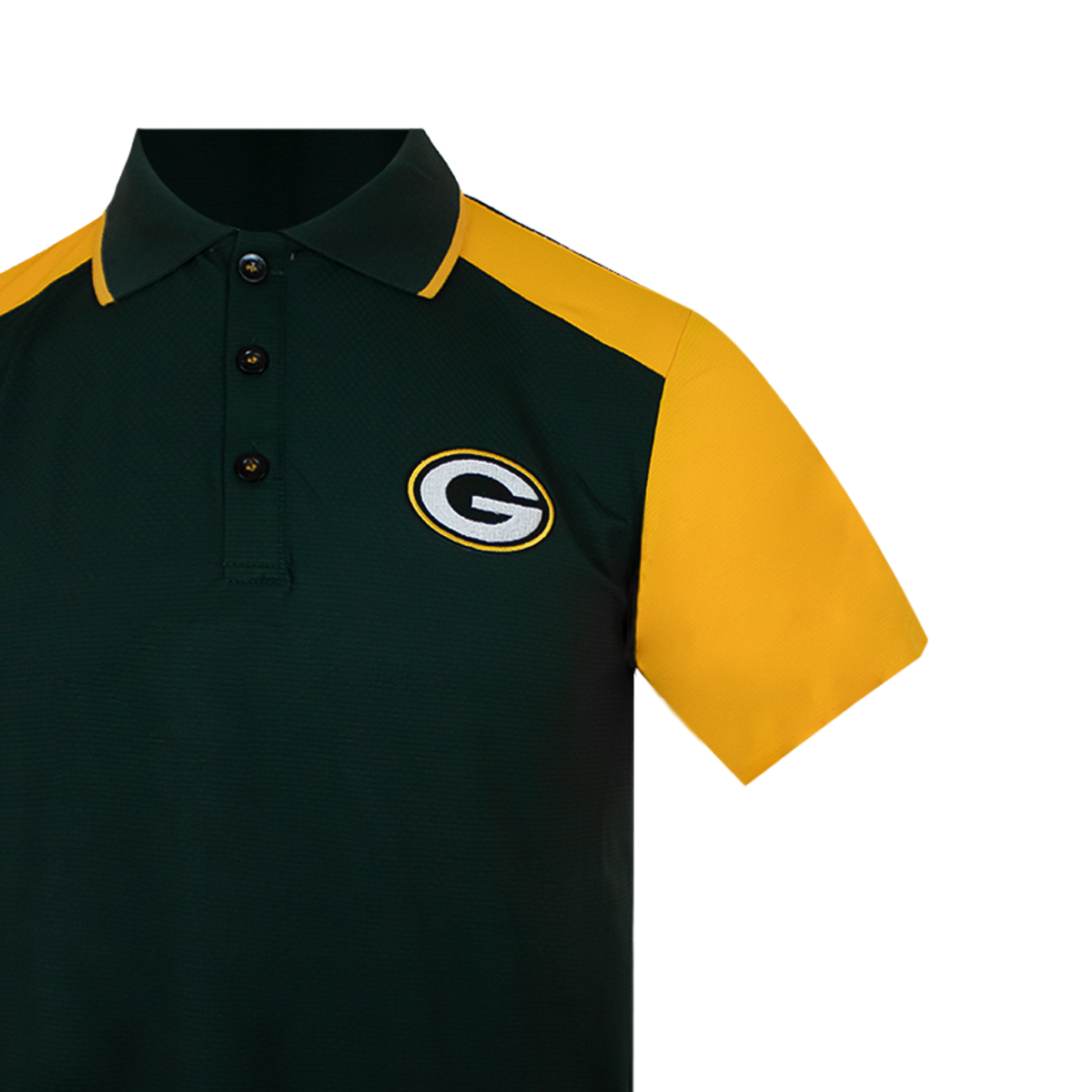 Foto 3 pulgar | Playera Deportiva NFL Verde Tipo Polo Green Bay Packers para Caballero