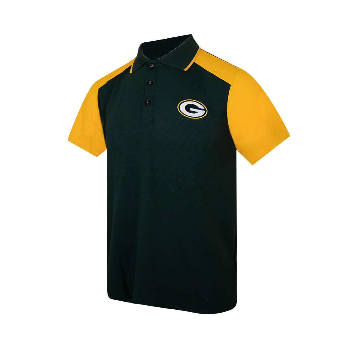 Foto 4 pulgar | Playera Deportiva NFL Verde Tipo Polo Green Bay Packers para Caballero