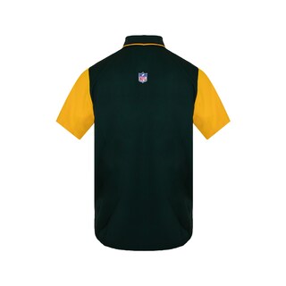 Foto 4 | Playera Deportiva NFL Verde Tipo Polo Green Bay Packers para Caballero