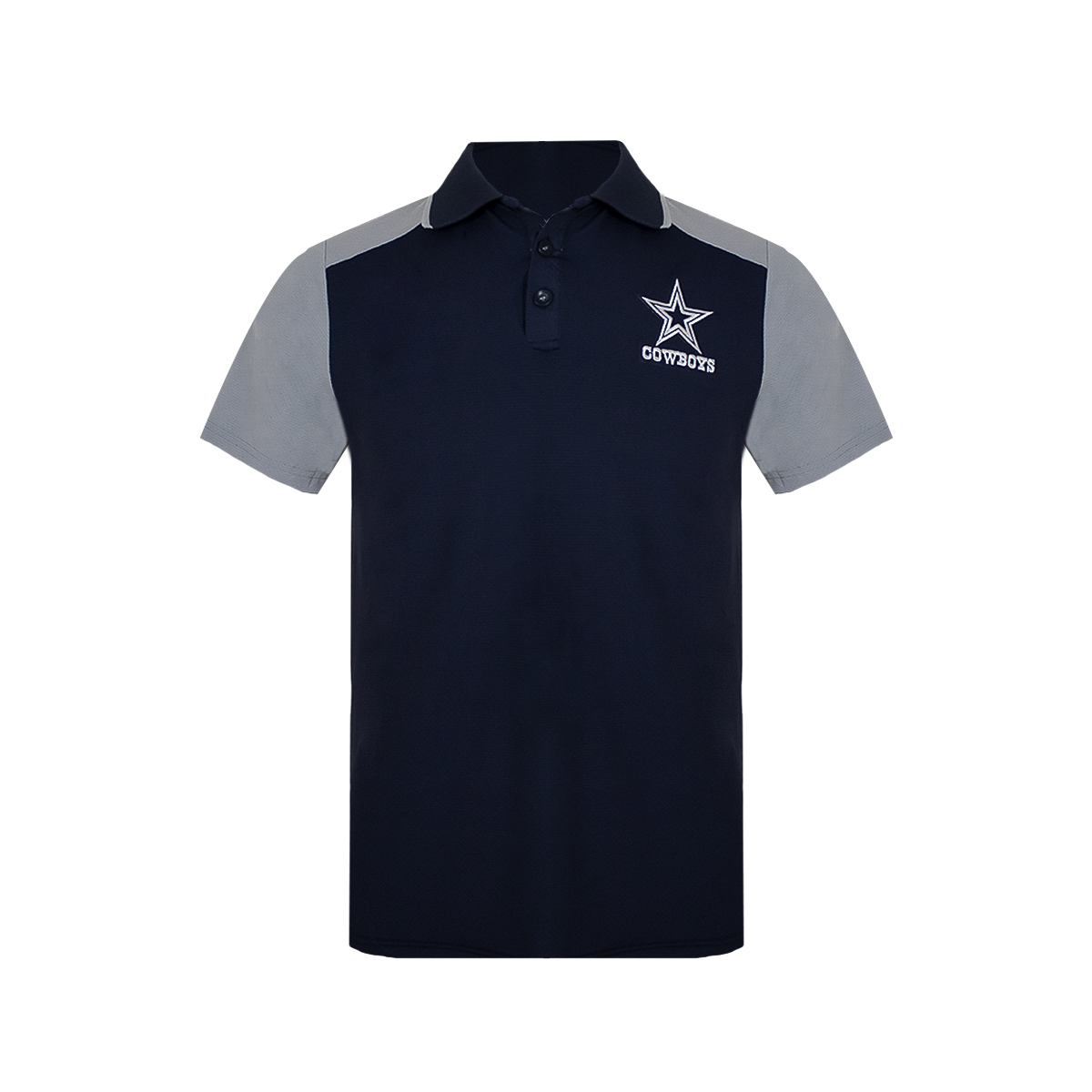 Playera Deportiva NFL Azul Tipo Polo Dallas Cowboys para Caballero