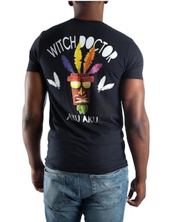 Foto 3 | Playera Basariworld Negra para Hombre