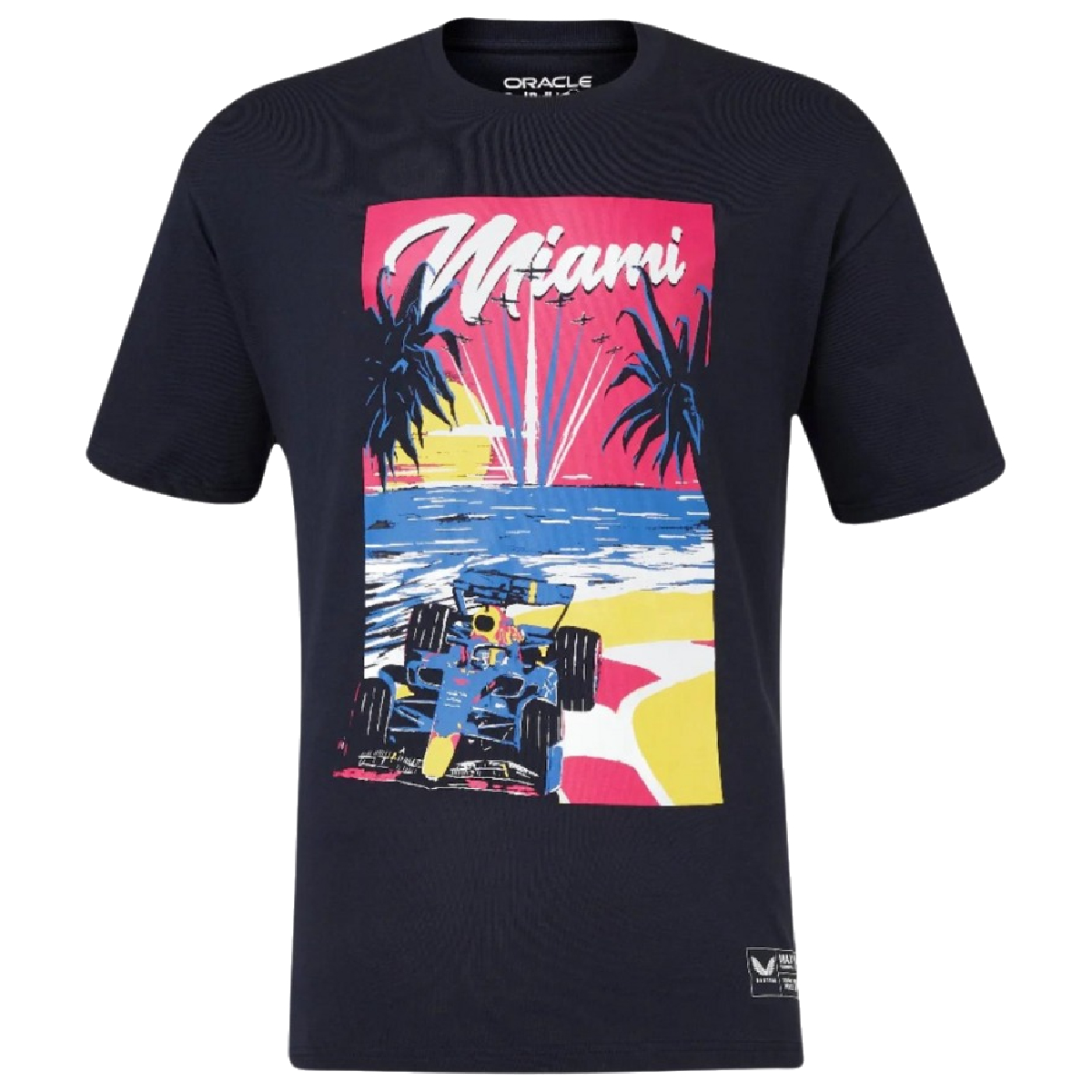 Playera Red Bull Racing Gp Miami 2024 Oficial para Hombre