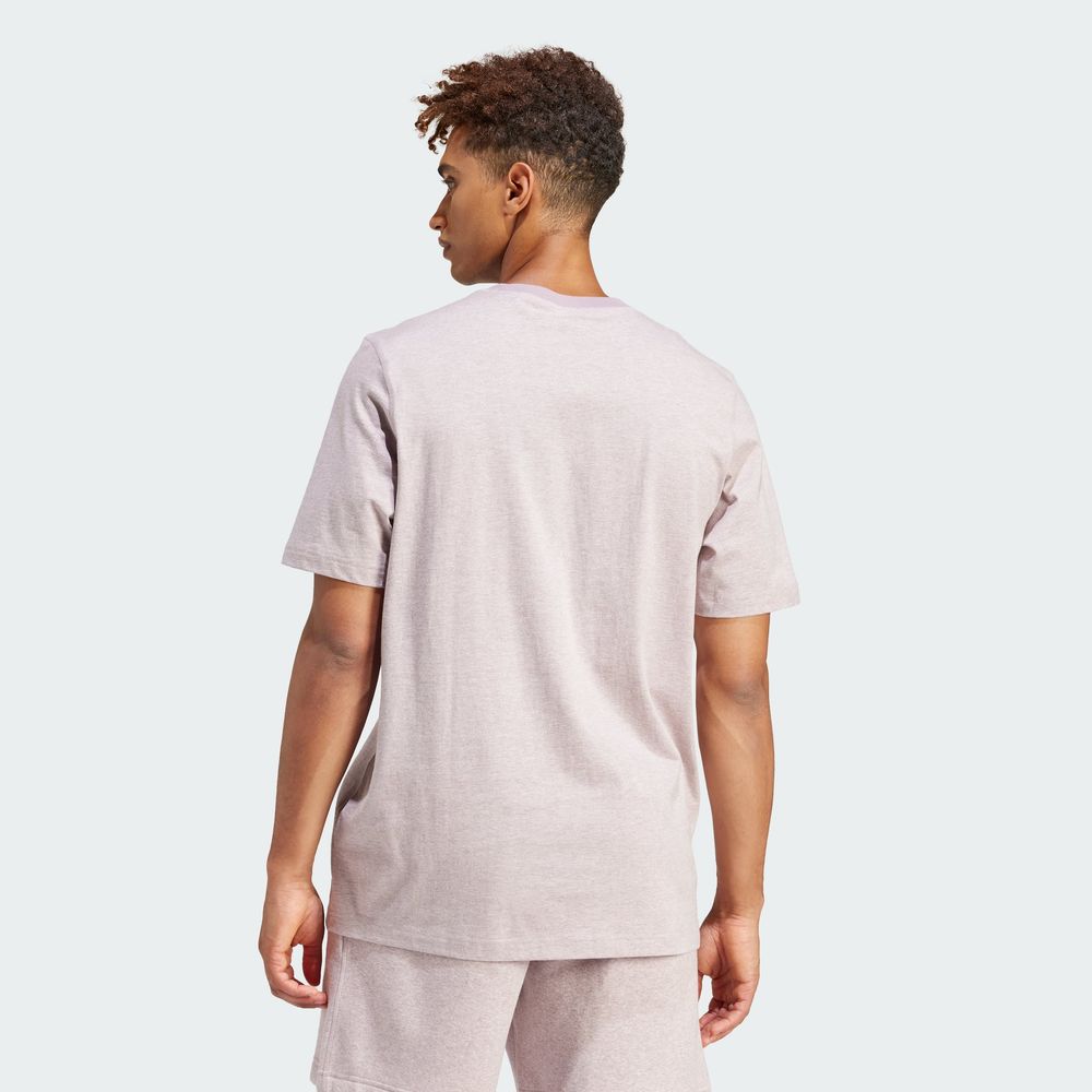 Foto 5 pulgar | Playera Seasonal Essentials Jaspeada Adidas Violeta para Hombre