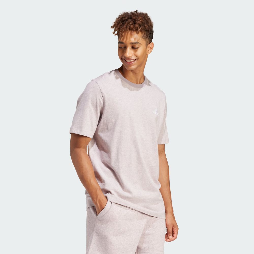 Foto 6 pulgar | Playera Seasonal Essentials Jaspeada Adidas Violeta para Hombre