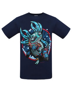 Foto 1 | Playera Karani Art Axolotl Hombre