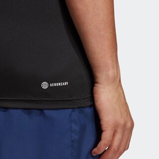 Foto 8 | Playera De Entrenamiento Train Essentials Elástica Adidas Negro Hombre
