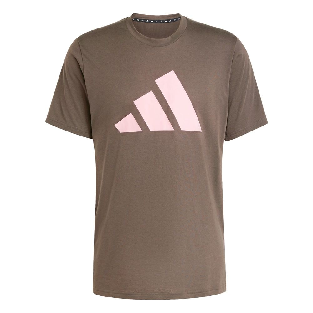 Playera Deportiva Train Essentials Feelready Logo Adidas Verde Hombre $499