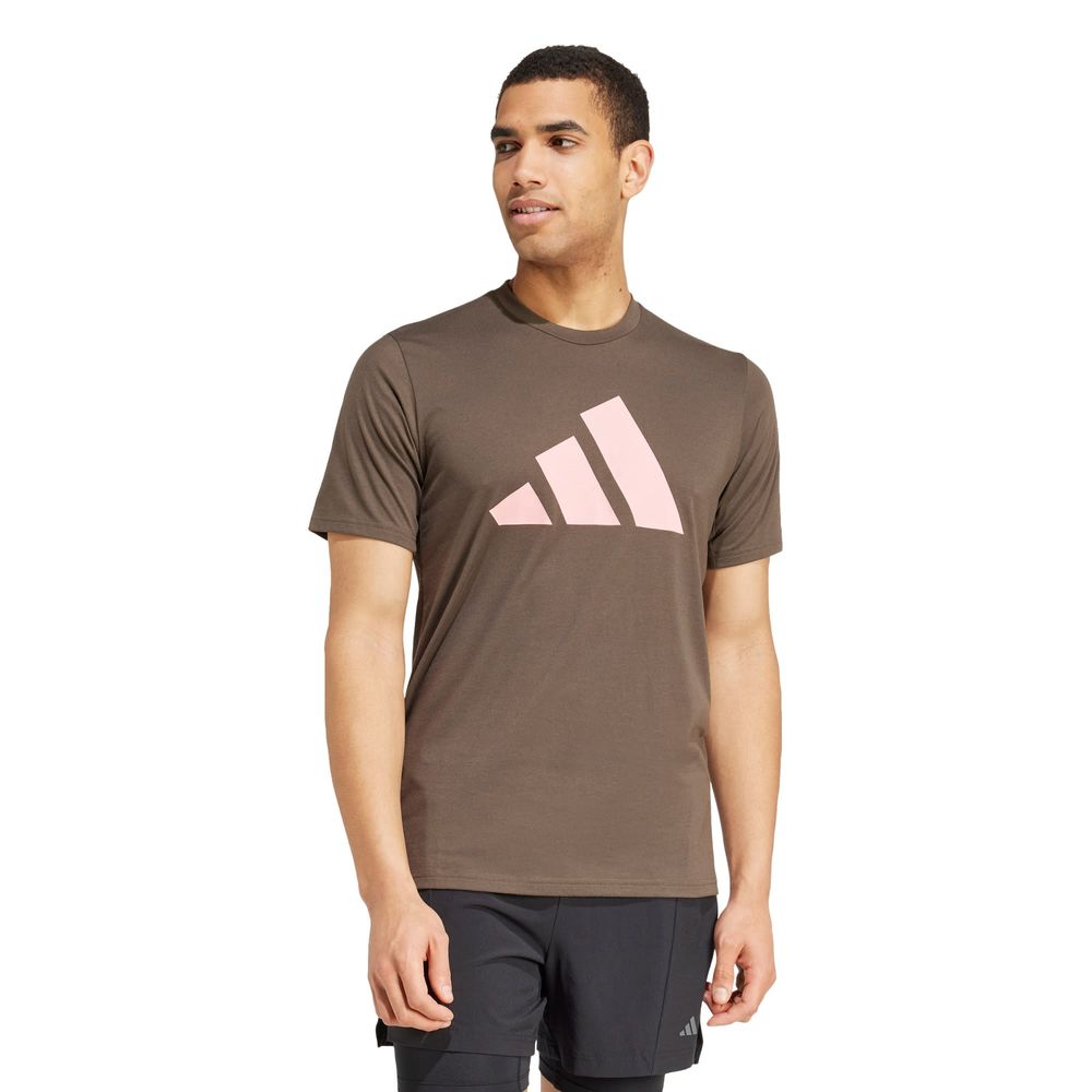 Foto 3 pulgar | Playera Deportiva Train Essentials Feelready Logo Adidas Verde Hombre