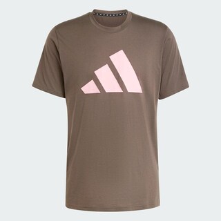 Foto 3 | Playera Deportiva Train Essentials Feelready Logo Adidas Verde Hombre