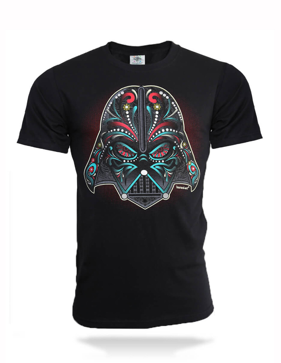 Foto 2 pulgar | Playera Karani Art Darth Karanius Hombre