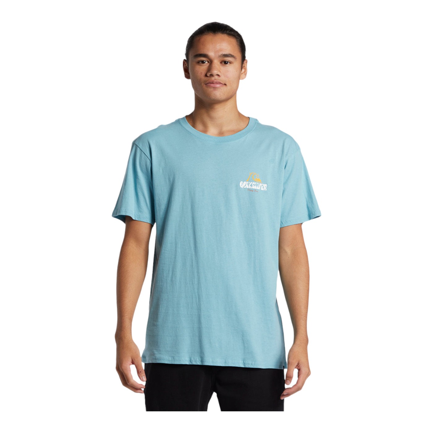 Foto 4 pulgar | Playera Quiksilver Above Para Hombre Color Azul Modelo Aqyzt09454bjg0