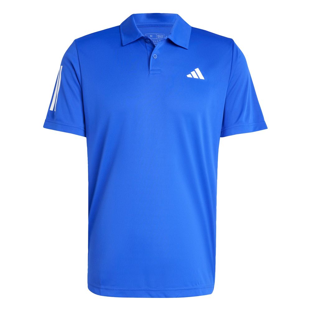 Foto 2 pulgar | Playera Polo De Tenis Club 3 Franjas Adidas Azul Hombre