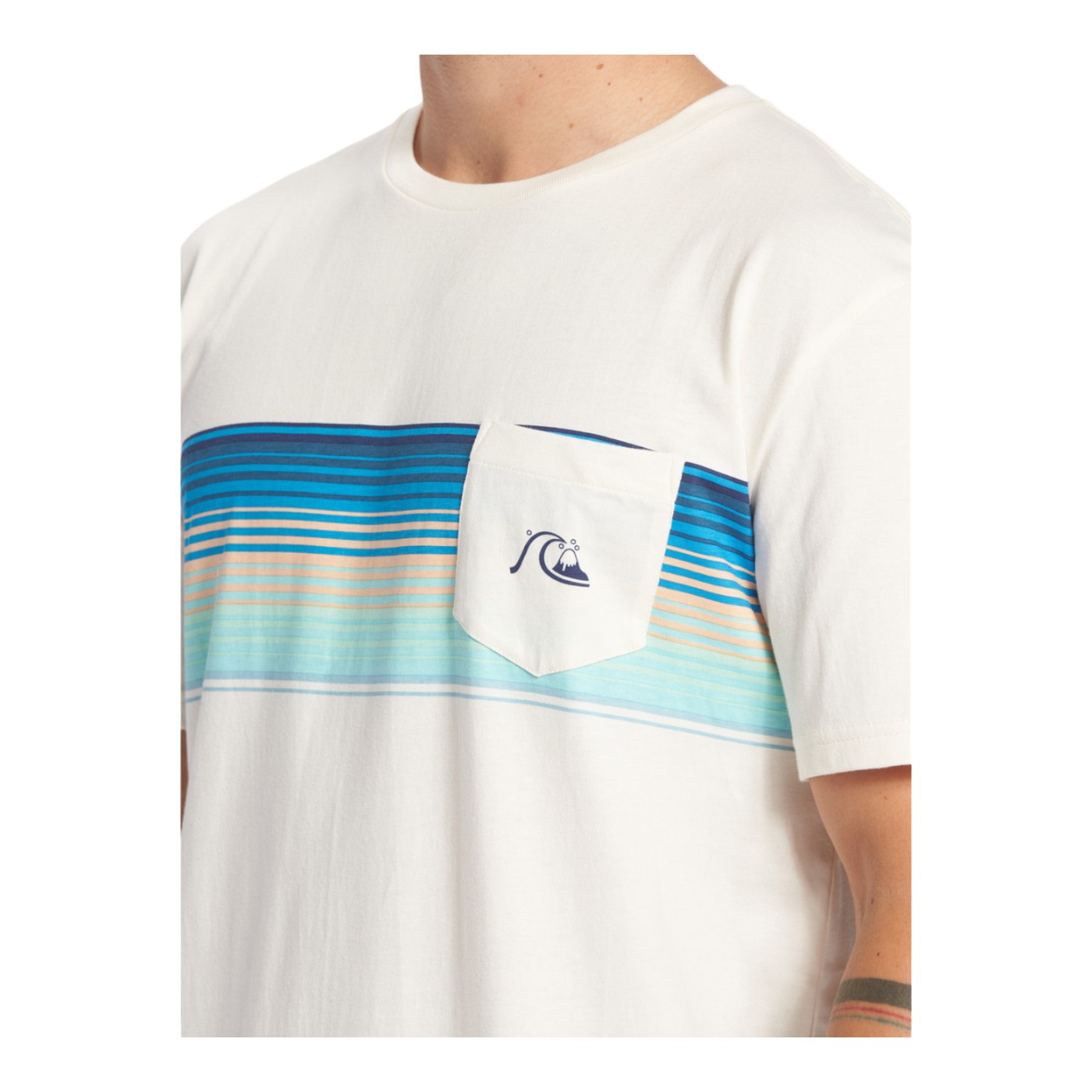 Foto 6 pulgar | Playera Quiksilver Swell  Aqyzt09448kta0 para Hombre