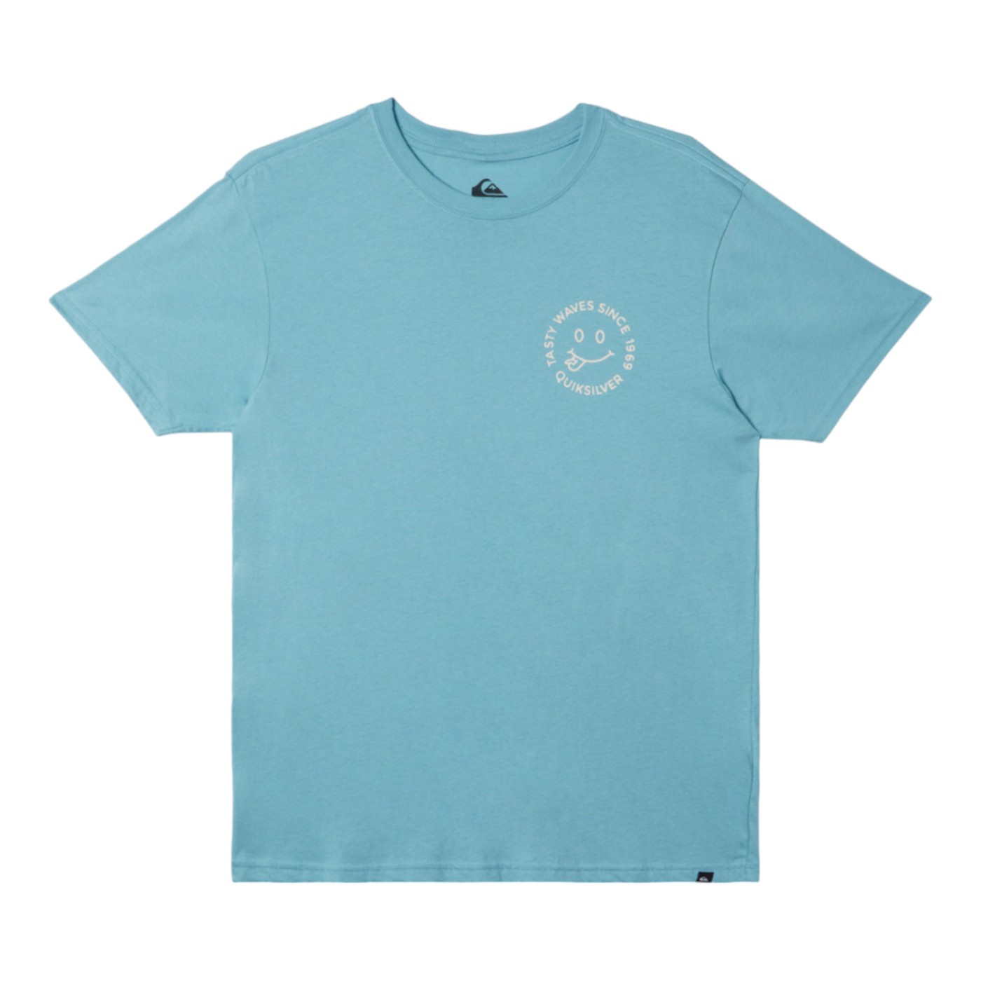 Playera Quiksilver Tasty Para Hombre Color Azul Modelo Aqyzt09460bjg0