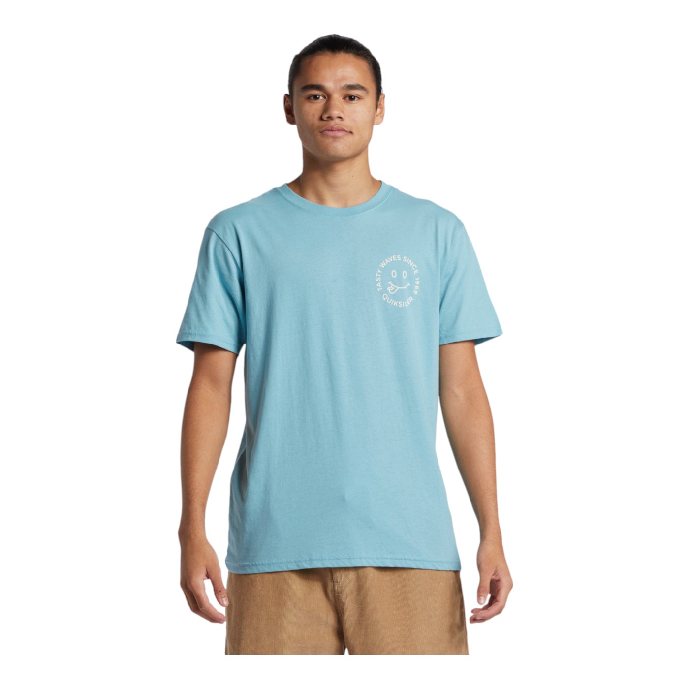 Foto 4 pulgar | Playera Quiksilver Tasty Para Hombre Color Azul Modelo Aqyzt09460bjg0