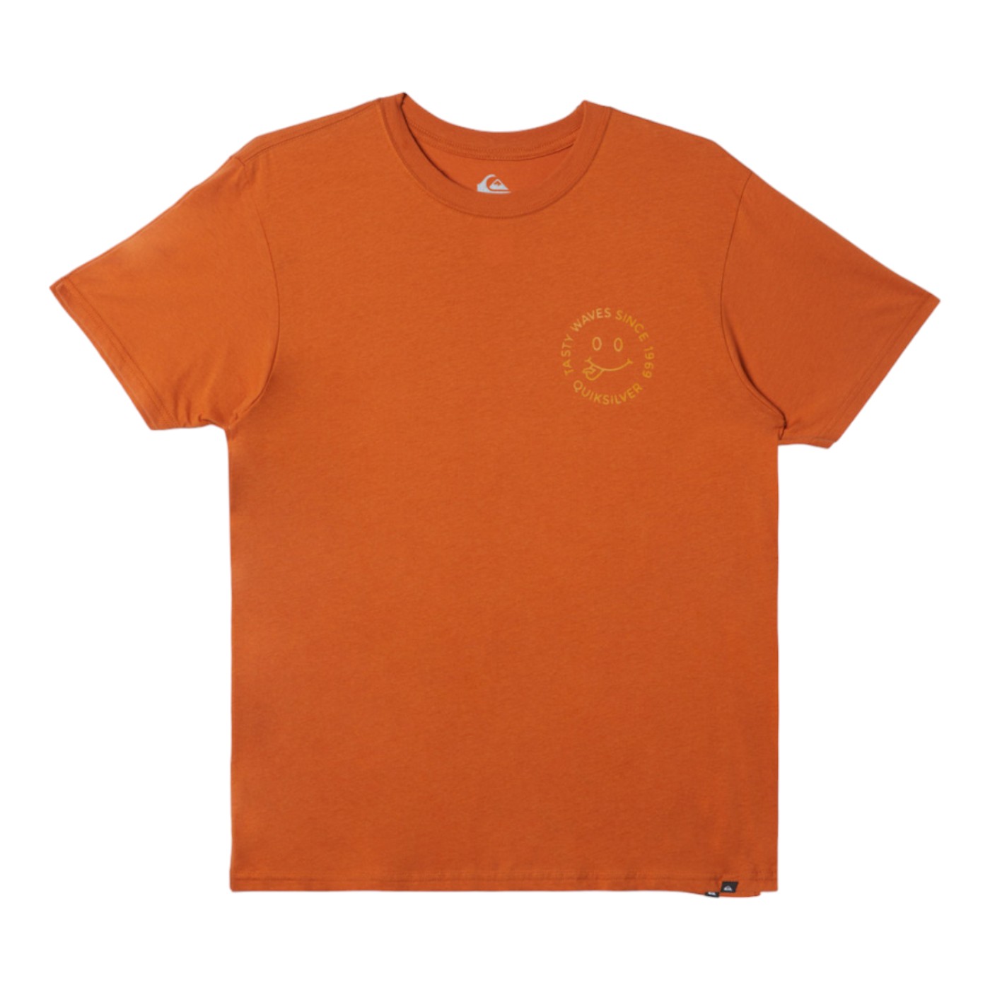 Foto 2 pulgar | Playera Quiksilver Tasty Para Hombre Color Naranja Modelo Aqyzt09460nne0