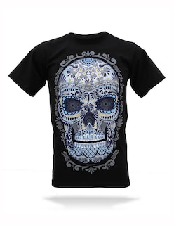 Foto 1 | Playera Karani Art Calavera Talavera Hombre
