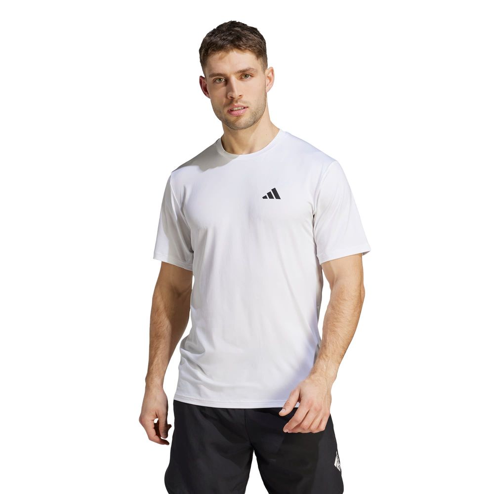 Foto 3 pulgar | Playera De Entrenamiento Train Essentials Elástica Adidas Blanco Hombre