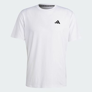 Foto 3 | Playera De Entrenamiento Train Essentials Elástica Adidas Blanco Hombre