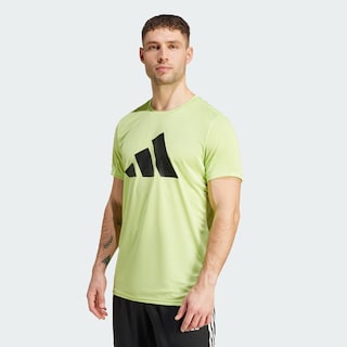 Foto 4 | Playera Run It Adidas Verde Hombre