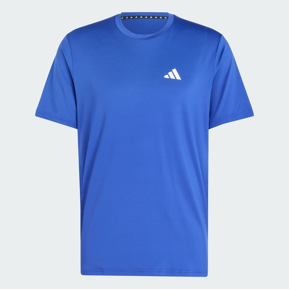 Foto 3 | Playera De Entrenamiento Train Essentials Elástica Adidas Azul Hombre