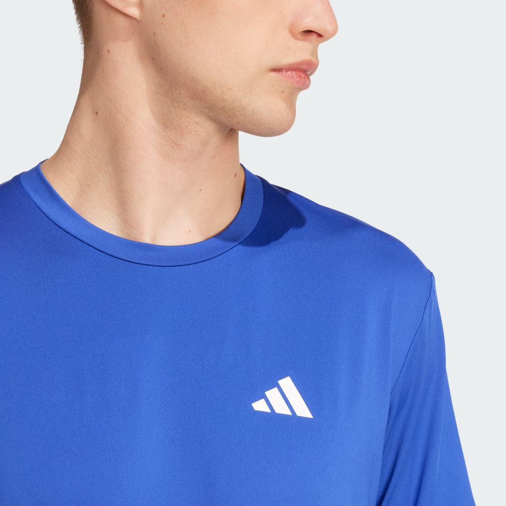 Foto 9 pulgar | Playera De Entrenamiento Train Essentials Elástica Adidas Azul Hombre