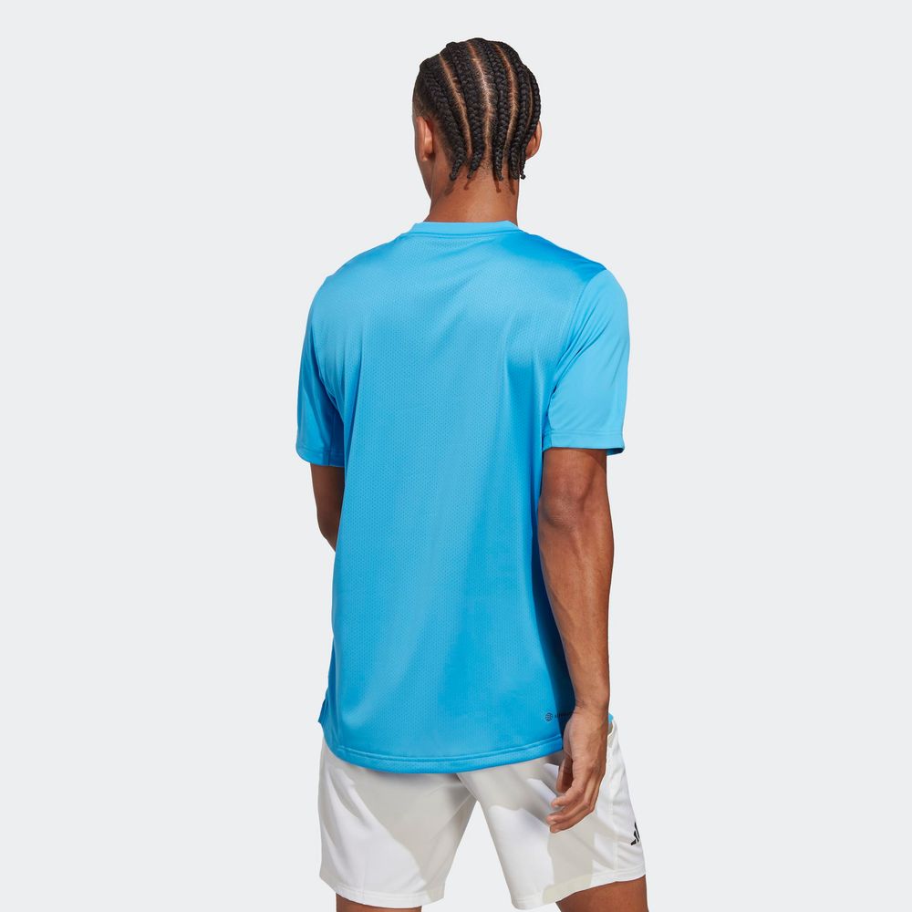 Foto 4 | Playera Club para Tenis Adidas Azul para Hombre