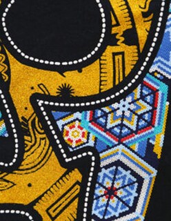 Foto 3 | Playera Karani Art Luchol Hombre