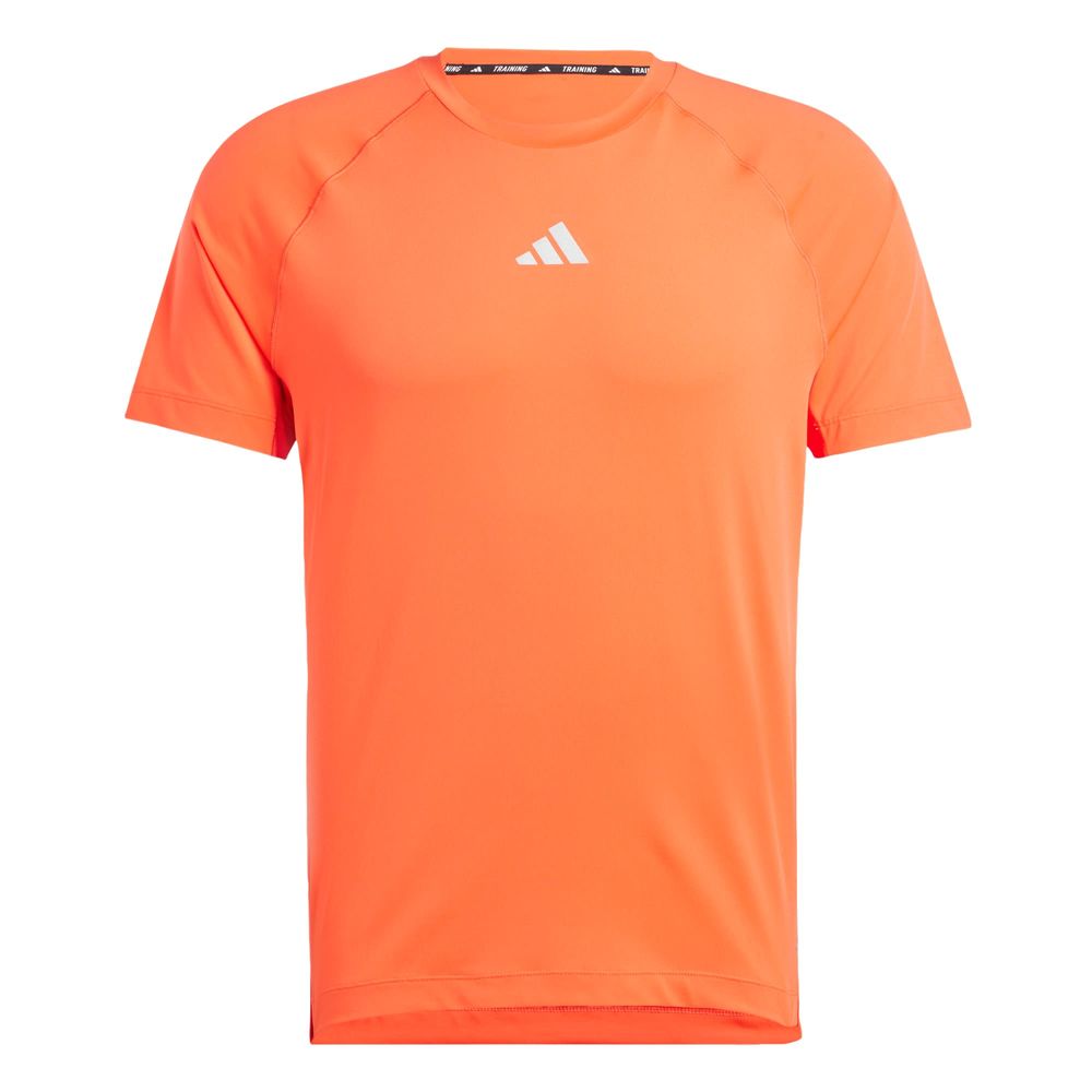 Foto 2 pulgar | Playera De Entrenamiento Gym+ Adidas Naranja Hombre