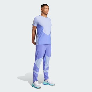 Foto 6 | Playera Adidas Own The Run Colorblock Aeroready Azul para Hombre