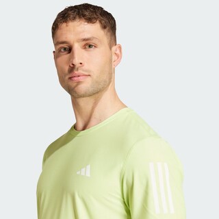 Foto 7 | Playera Adidas Own The Run Verde para Hombre