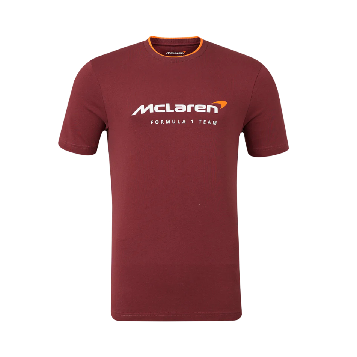 Mclaren Playera Vino Logo