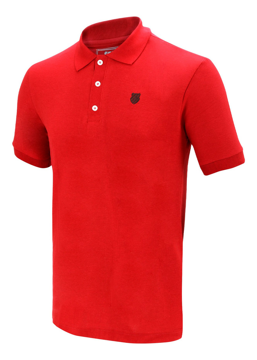 Playera K-swiss Zord Gri Color Rojo Hombre