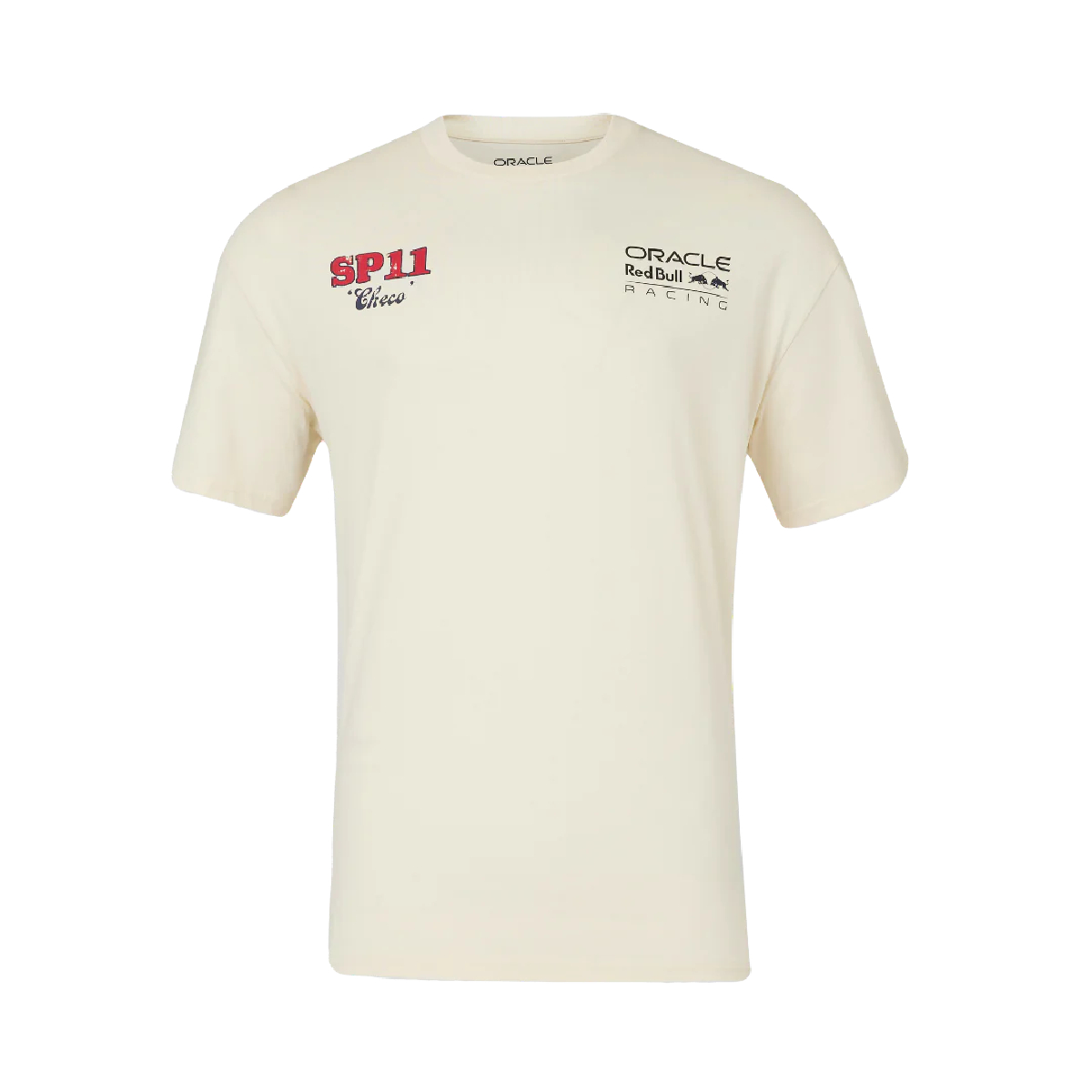 Red Bull Racing Playera Blanca Checo Pérez Vintage