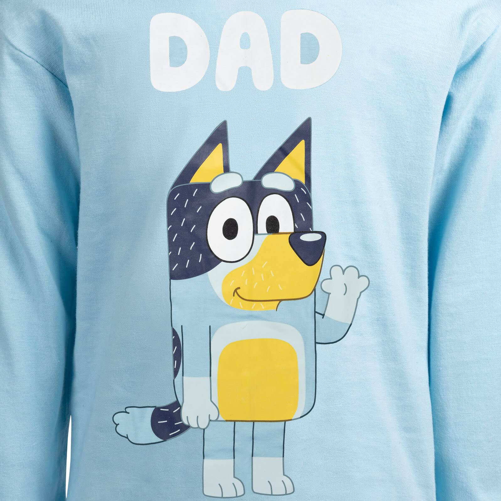 Foto 4 pulgar | Camiseta Bluey Dad Bandit Manga Larga Para Hombre - Talla M - Venta Internacional.