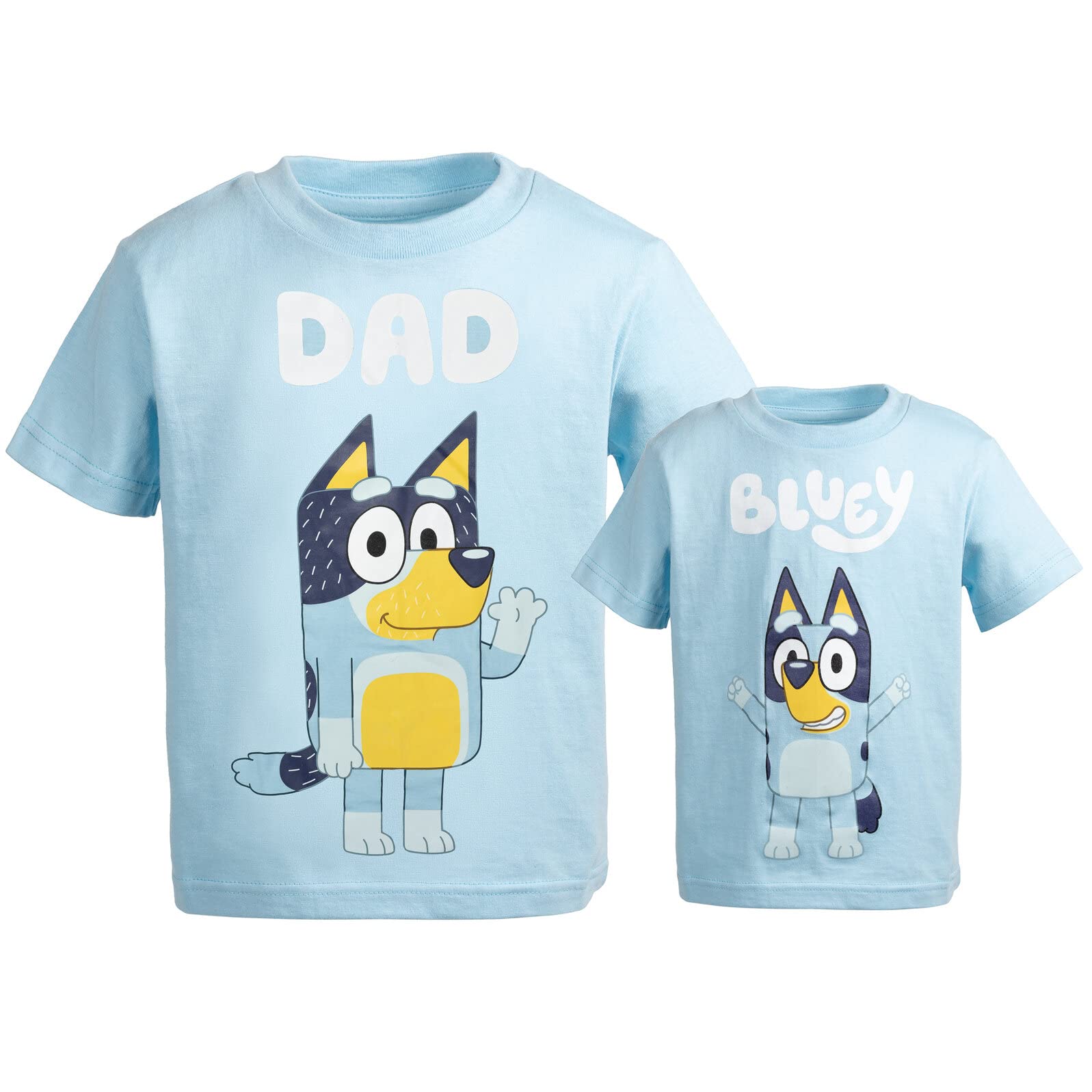 Foto 2 pulgar | Camiseta Bluey Bandit Dad Azul Xxl Para Hombre - Venta Internacional.