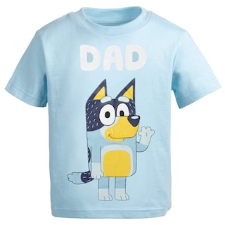Foto 2 | Camiseta Bluey Bandit Dad Azul Xxl Para Hombre - Venta Internacional.