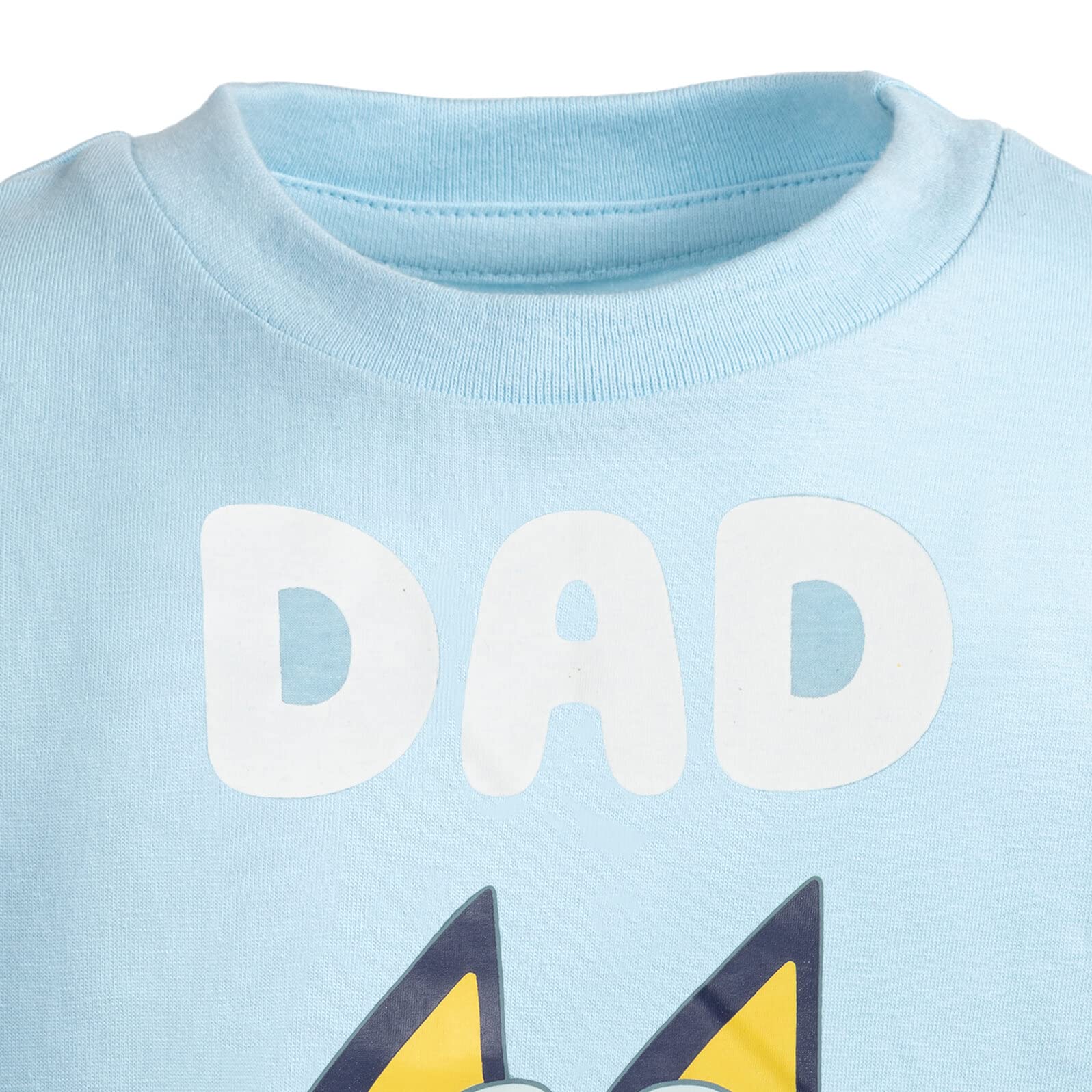 Foto 4 | Camiseta Bluey Bandit Dad Azul Xxl Para Hombre - Venta Internacional.