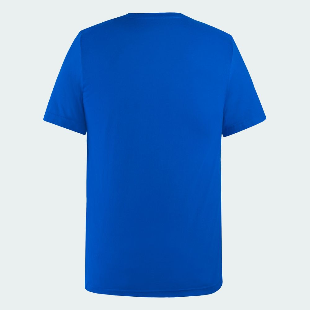 Foto 4 | Playera Adidas Azul para Hombre