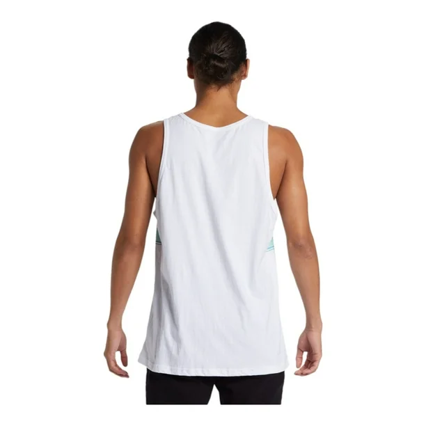 Foto 3 pulgar | Playera Quiksilver Swell Blanca para Hombre