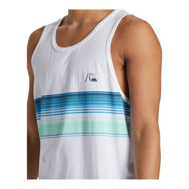 Foto 4 pulgar | Playera Quiksilver Swell Blanca para Hombre