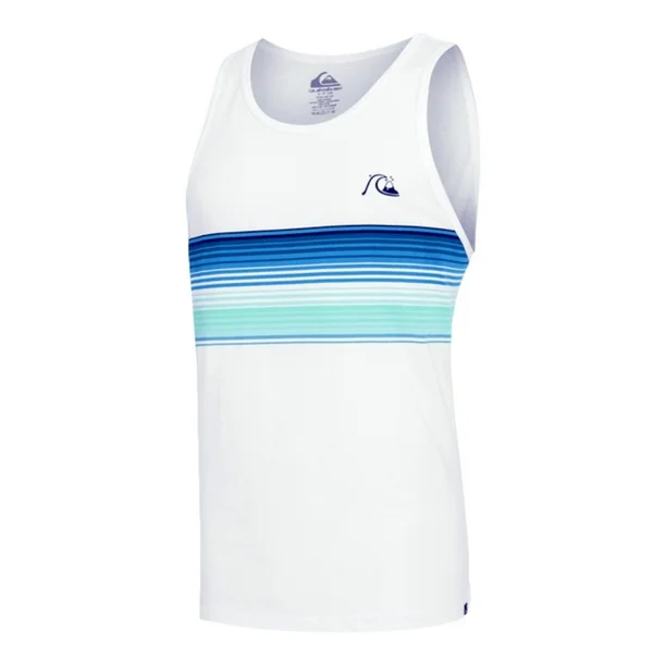 Foto 5 pulgar | Playera Quiksilver Swell Blanca para Hombre