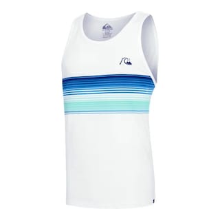 Foto 4 | Playera Quiksilver Swell Blanca para Hombre